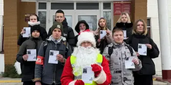 Акция "Дед Мороз–за безопасность!"