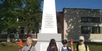 Экскурсия по аг. Неманица с  практикумом  "Мы – внимательные пешеходы!"