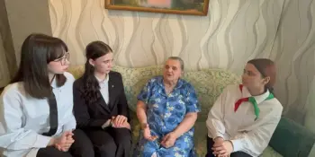 ВСТРЕЧА С ДОЧЕРЬЮ ПОГИБШЕГО ДАВИДОВИЧА В.М.